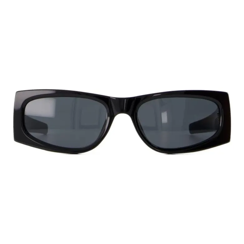 SAINT LAURENT Recycled Acetate Bio Nylon Square Sunglasses Women's Black-0