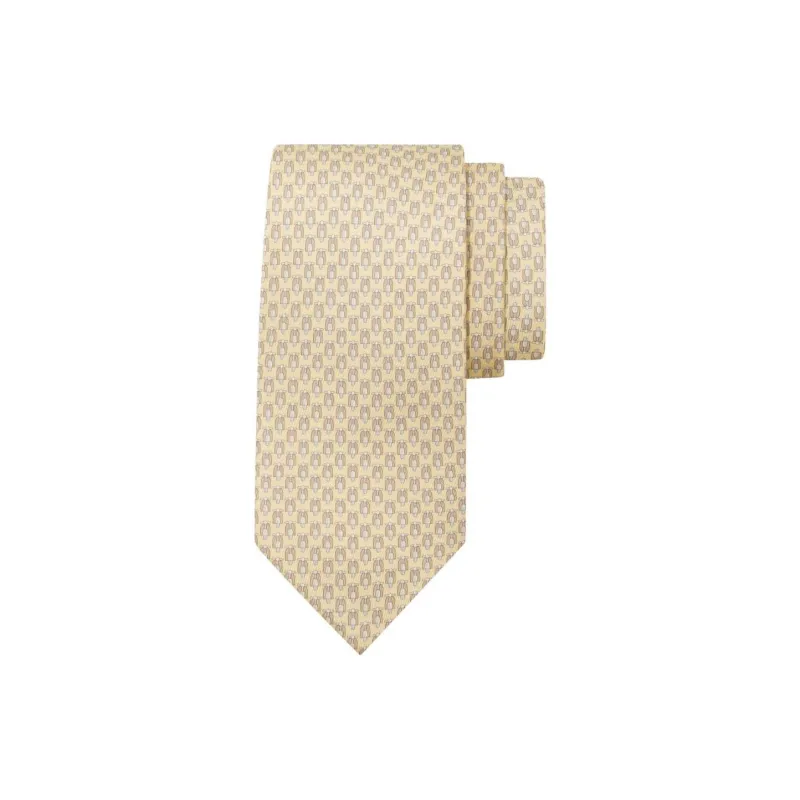 Ferragamo Scooter print Silk Tie-1