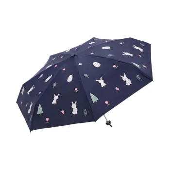 Heavenly Umbrella Ultraviolet Sun And Rain Dual Use Umbrella Vinyl Foldable Portable Sun Umbrella For Unisex