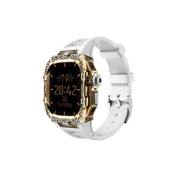 MSSM Watch Band Apple Compatibility Silicone Material
