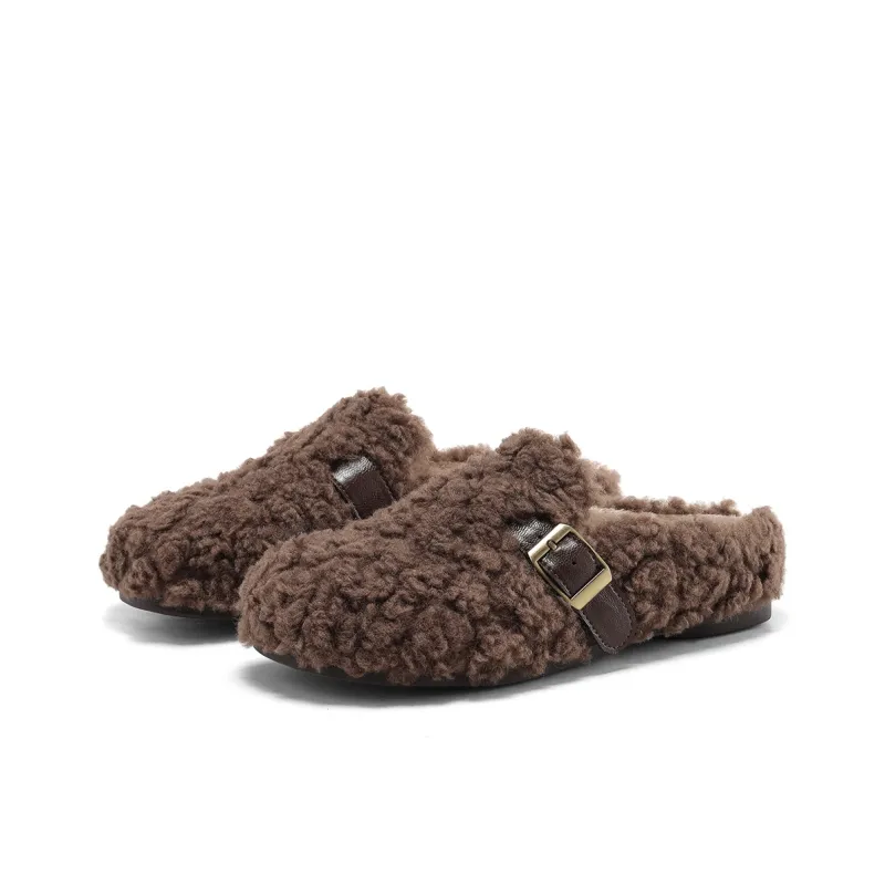 ST&SAT Slip Resistant Wrap toe Slippers Women's-12
