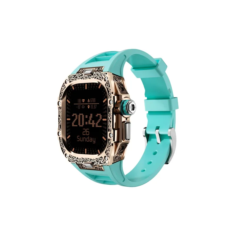 MSSM Watch Band Apple Compatibility Silicone Material-11