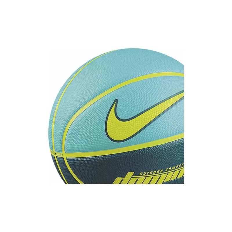 Nike Rubber Basketball Blue Yellow Size 7 Training Match Unisex-3