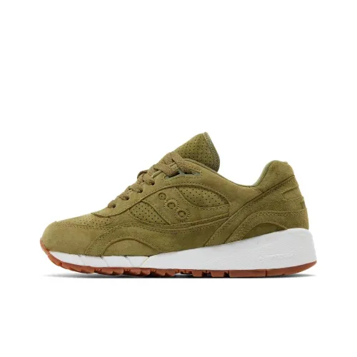 Saucony Shadow 6000 Olive Suede Packer minimalista