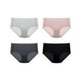 Light Gray+Dark Gray+Dark Pink+Black