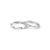 Mobius Couple Rings[S999 Fine Silver]