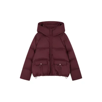 Mo Han Yi Mei Down Jacket Women's Burgundy