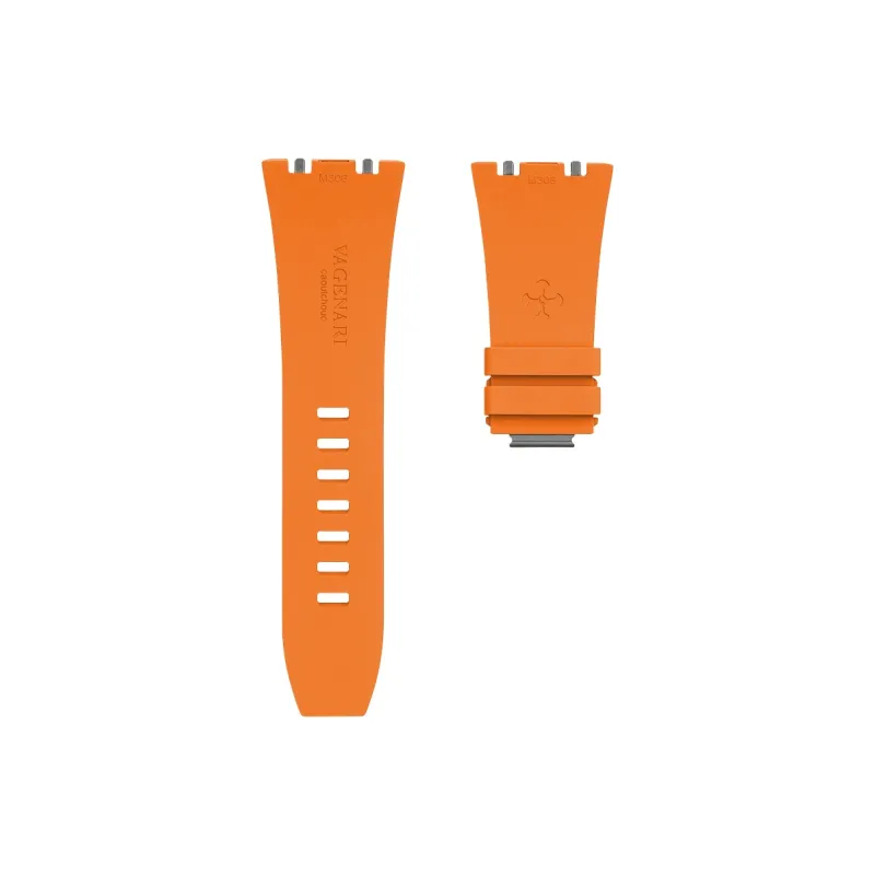 VAGENARI Watch Bands Rubber Strap Compatibility With Apple Royal Oak Offshore 26423BC One Button Quick Release Unisex-7