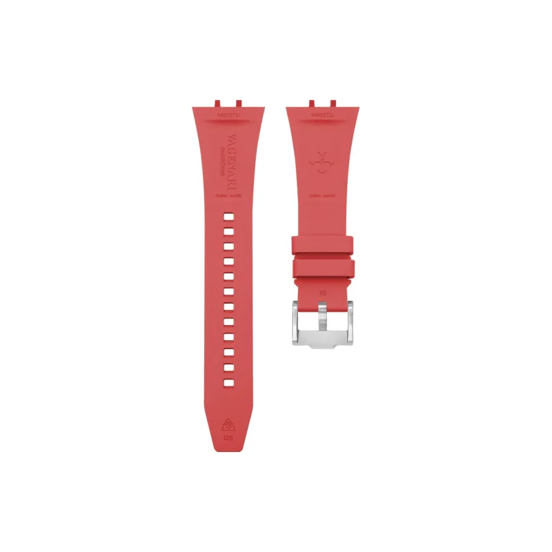 VAGENARI Watch Bands Rubber Strap Compatibility With Emperor Royal Collection M28500 38mm Pin Buckle Model Unisex-14