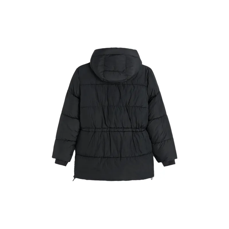 Hollister Puffer Jacket Women's Black-1