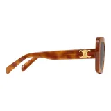 CELINE Triomphe 13 Square Frame Sunglasses