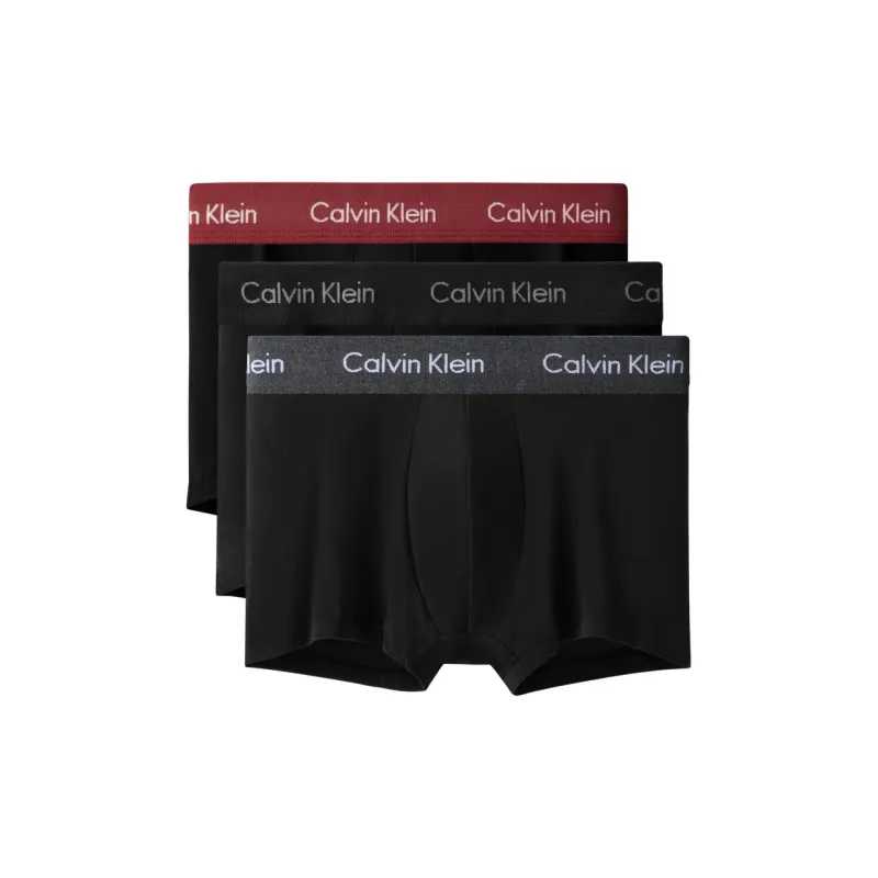 CALVIN KLEIN Underpants Men's 3 Pack Space Black-1