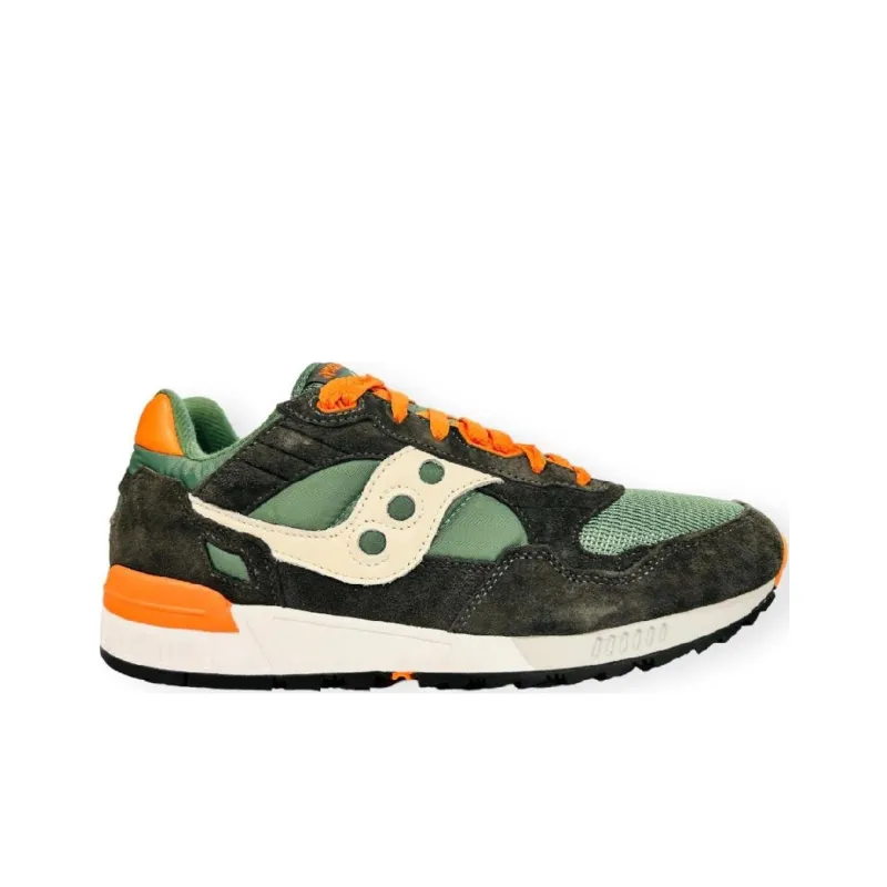 Saucony Shadow 5000 Anti-Slip Wear-Resistant Low-Top Casual Shoes Men's Green-1