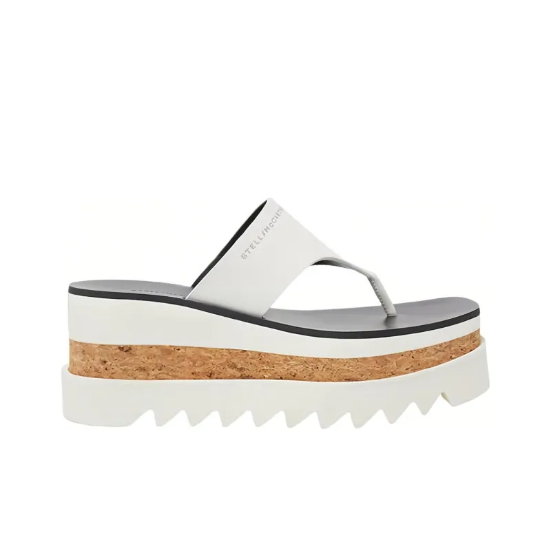 Stella McCartney Sneak-Elyse Logo Printed Sandals Women's-1