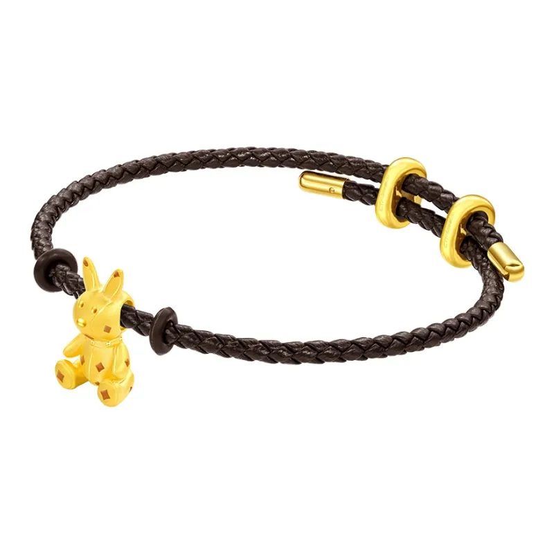 CHOW TAI FOOK Gold Bracelet Unisex-2