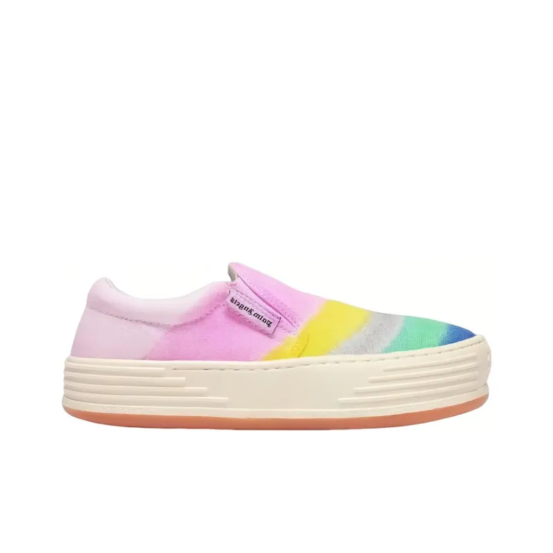 PALM ANGELS Mid Top Stylish Skateboarding Shoes Women's Multicolor-1
