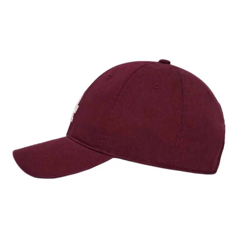 MLB Cotton Baseball Caps Unisex Burgundy-2