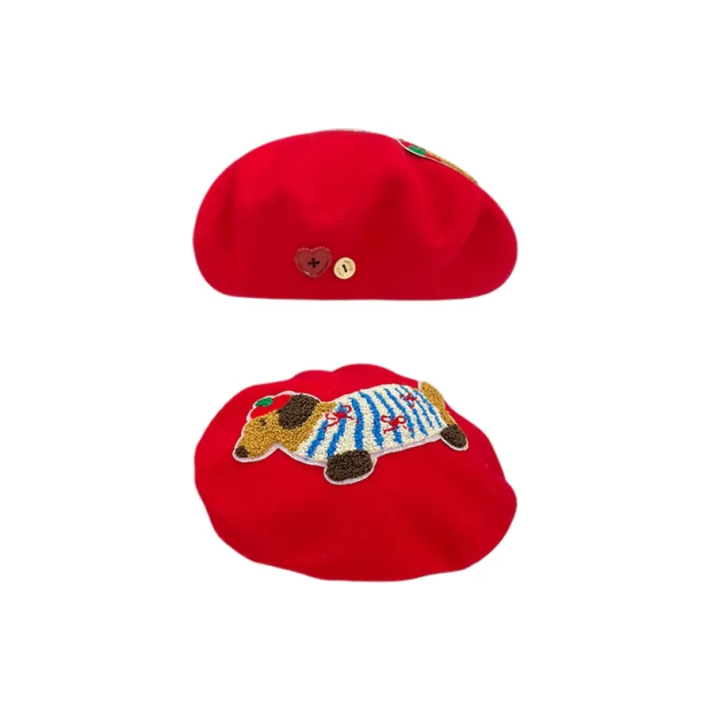 SLEEPYWALK Polyester Berets Women's-3