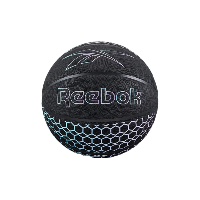 Reebok PU Basketball Lake Blue Purple Size 7 Training Match-15