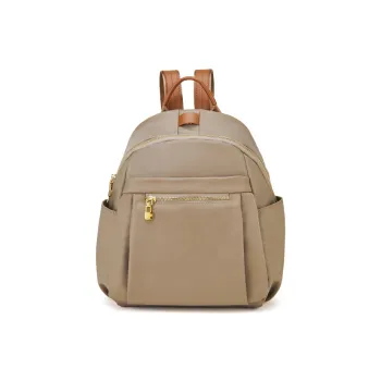BOSTANTEN Fabric Backpack Regular Women's Khaki/Dark Gray