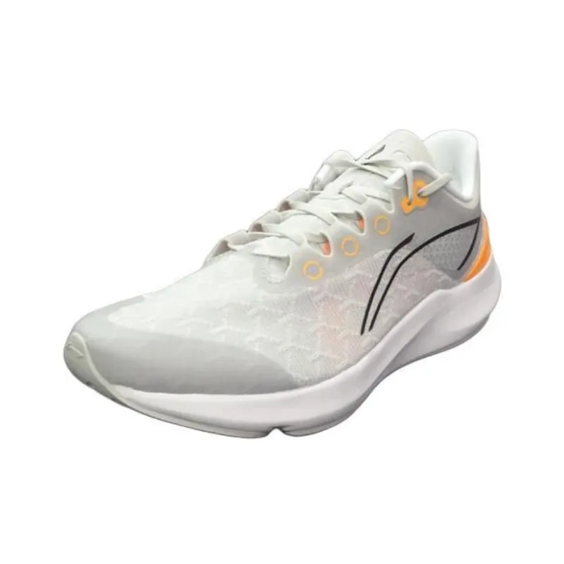 LiNing Sports Life Collection Anti Slip Wear Resistant Low Top Running Shoes Men's Gray-2