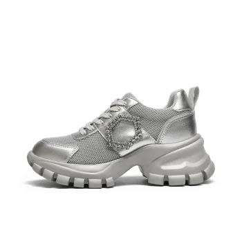GOLDLION Breathable Low Top Chunky Sneakers Women's