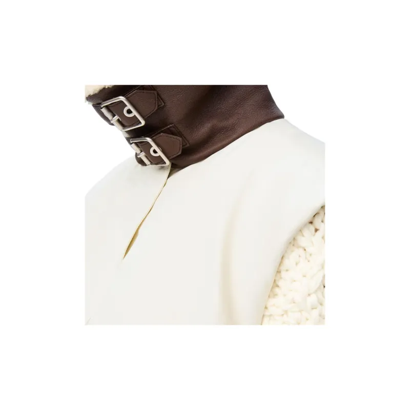 LOEWE FW24 Vest Coat Men's Ivory-4