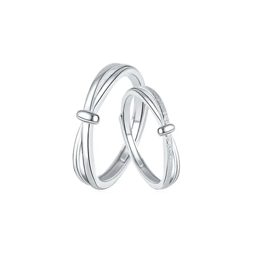 OSSINMI 999 Fine Silver Rings Unisex
