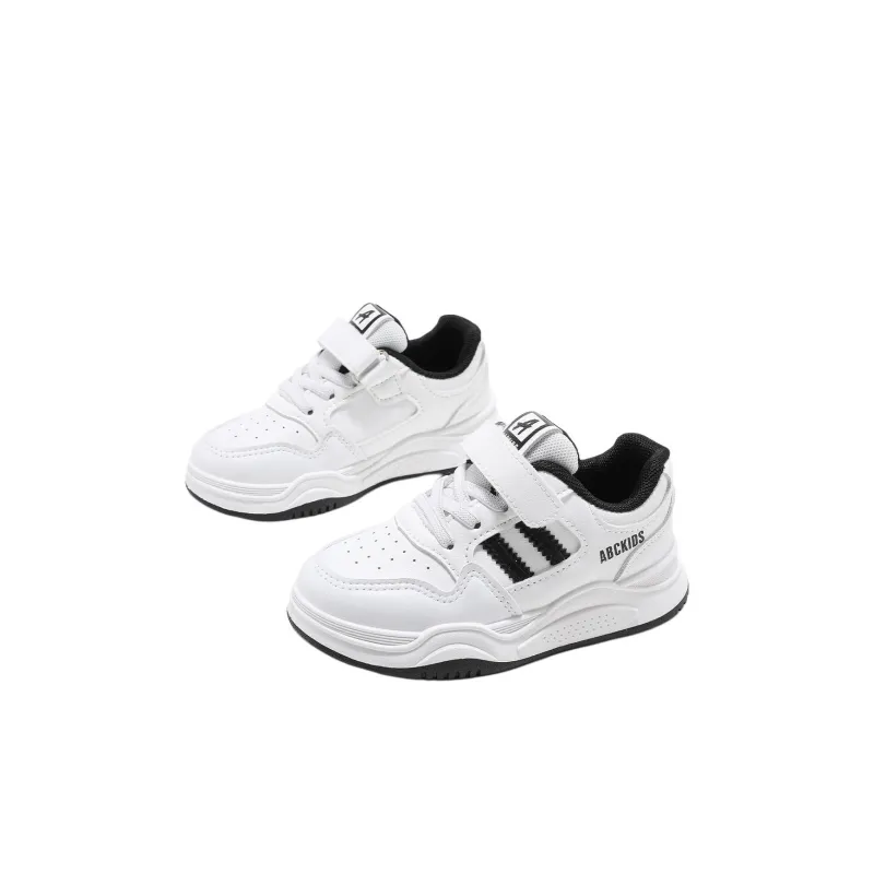 ABC KIDS Slip Resistant Anti Kick Lightweight Cushioning Kids Lifestyle Shoes Black Kids'-1