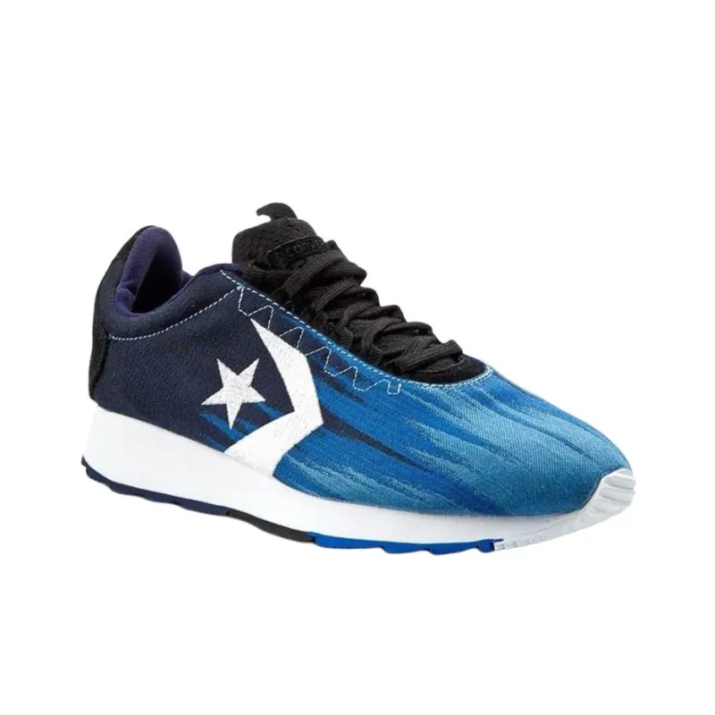 Converse Slip-Resistant Breathable Low-Top Training Shoes Unisex Blue Black-1