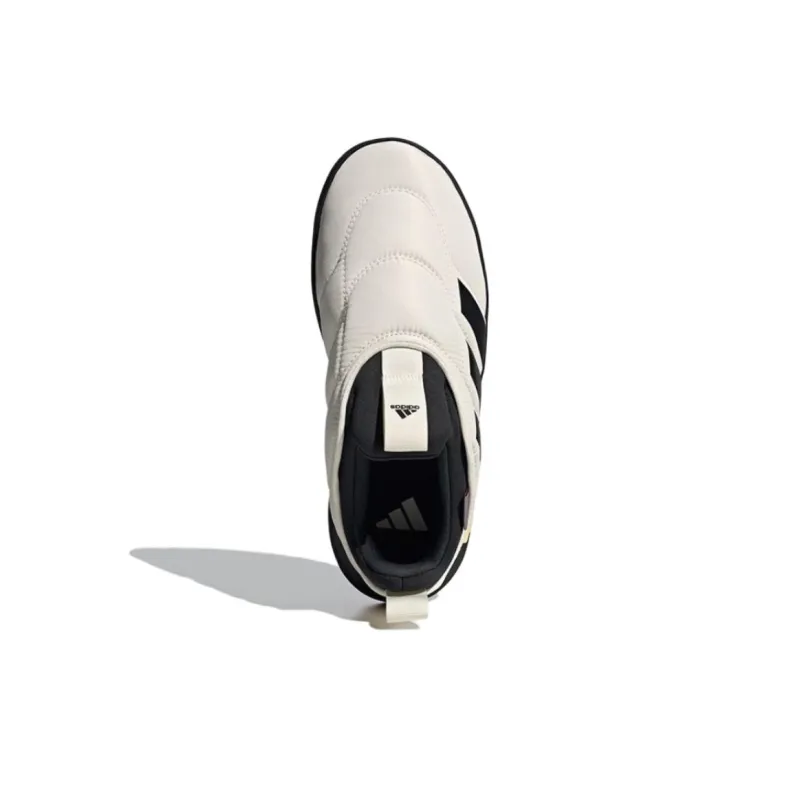 Adidas Adipuff Anti Slip Wear Resistant Low Top Casual Shoes Unisex Ecru-4