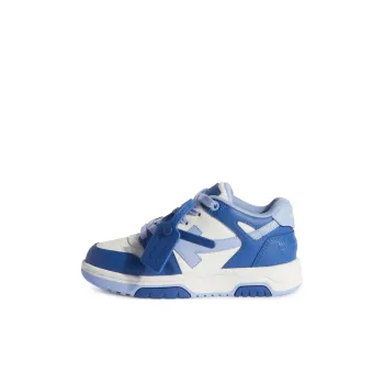 OFF WHITE Out Of Office Low Top Kids' Skateboarding Shoes Blue Kids'