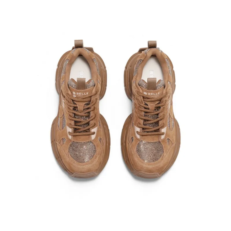 BELLE Low-Top Chunky Sneakers Women's-6