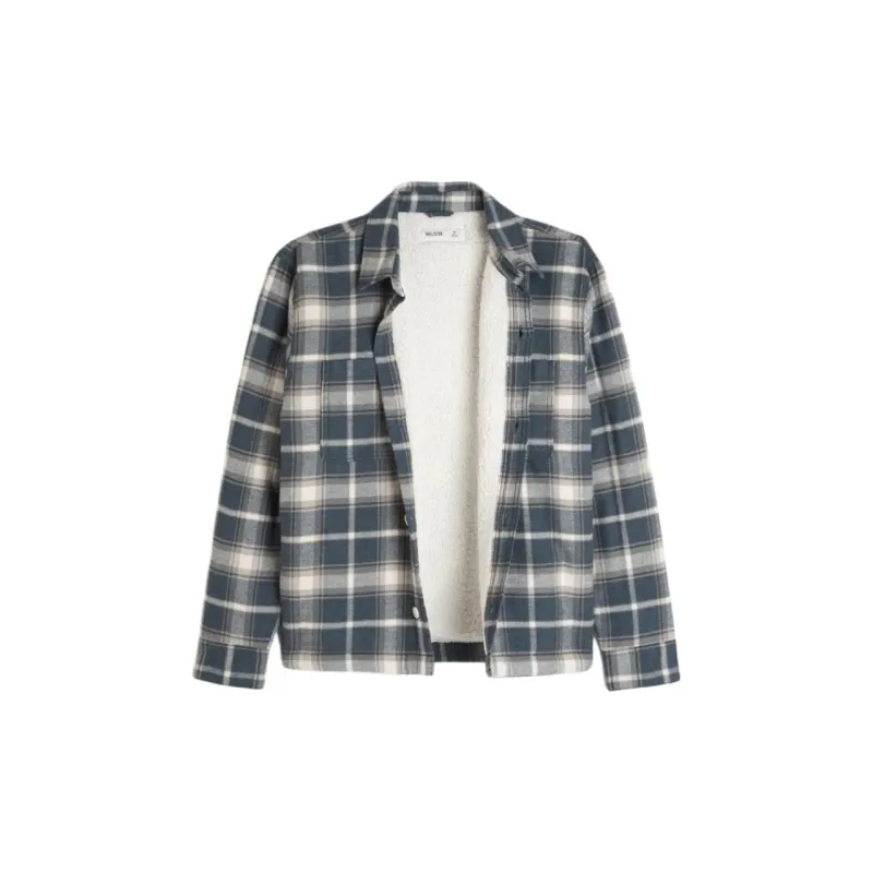 Hollister Jackets Coats Men's Gray-1