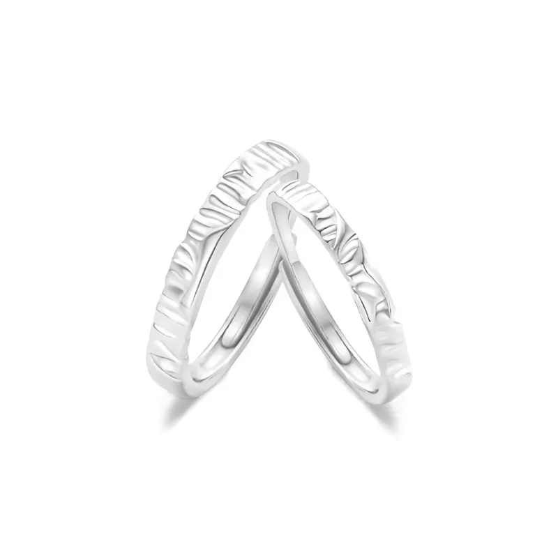 FANFRI Sterling Silver Rings Unisex Box-2