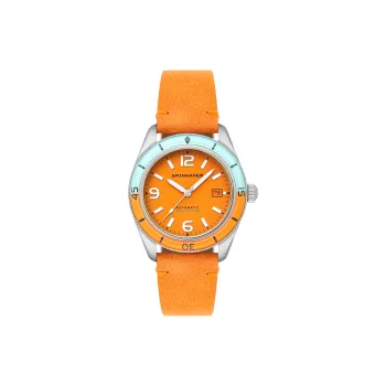 SPINNAKER Wrist Watch Automatic Mechanical Movement Orange Watch Dial Unisex