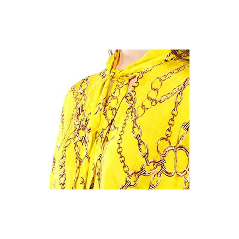 Balenciaga Chain Print Blouse-4