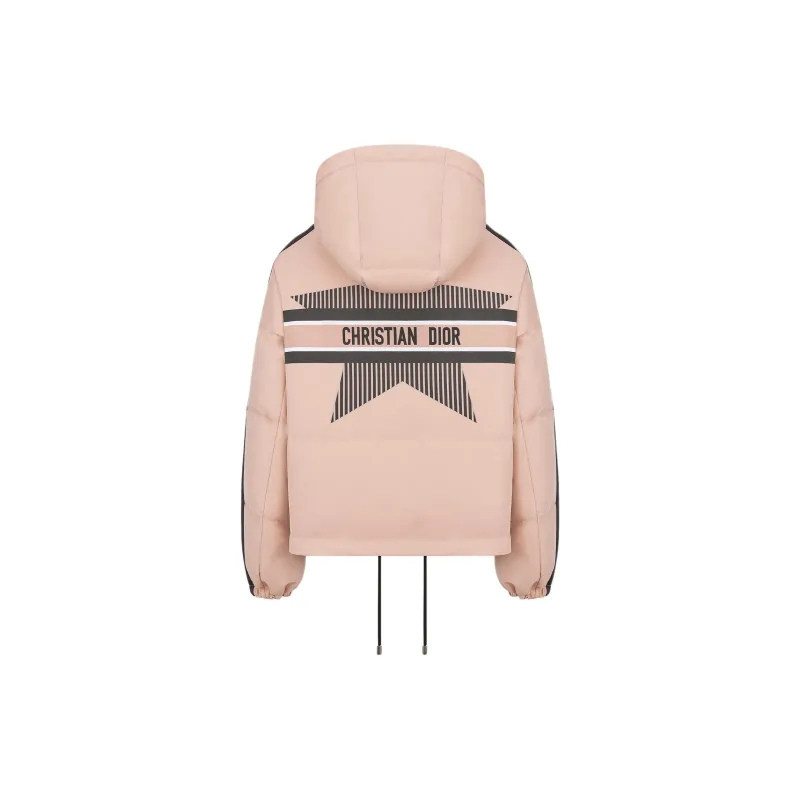 DIOR FW24 Puffer Jacket Women's Pink-1