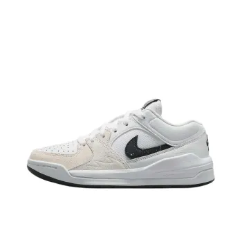 Jordan Stadium 90 Slip Resistant Low Top Kids Lifestyle Shoes White Teenagers