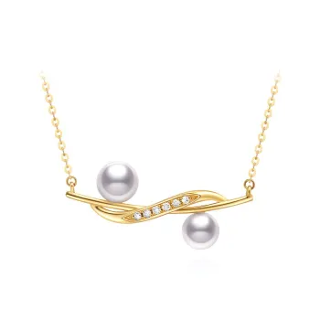 Luxury Beads Saltwater Pearl Necklaces Women's