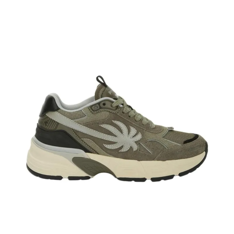 PALM ANGELS Palm Tree Patch Chunky Sole Sneakers-1