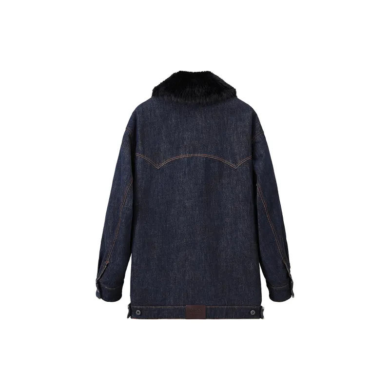Miss Sixty Denim Jacket Women's Dark Blue-1