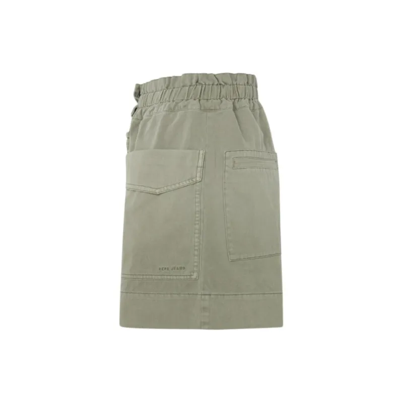 Pepe Jeans Casual Shorts Women's Green-2