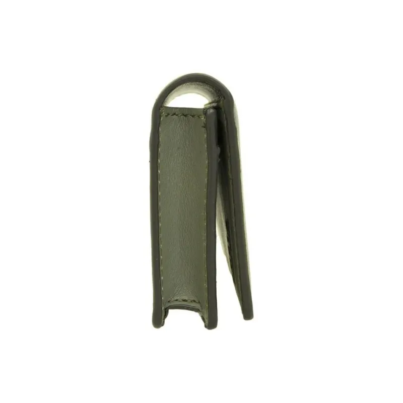 Furla Leather Card Holder Women's Green-2