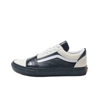 NATAL DESIGN x Vans Old Skool Anti-Slip Wear-Resistant Low-Top Skateboard Shoes Unisex Black White