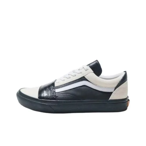 NATAL DESIGN x Vans Old Skool Anti-Slip Wear-Resistant Low-Top Skateboard Shoes Unisex Black White