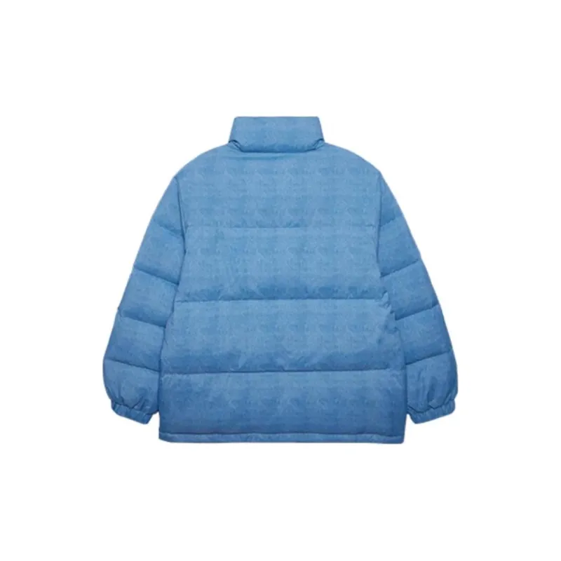 New Era FW24 Down Jacket Unisex Light Denim Blue-1