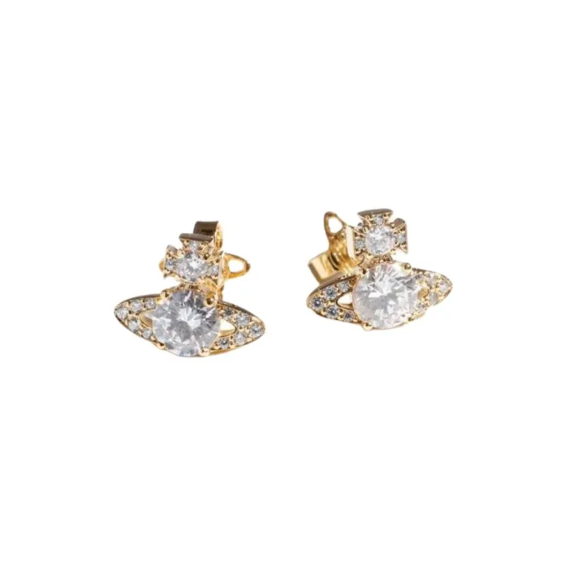 Vivienne Westwood Ismene Orb Stud Earrings-3