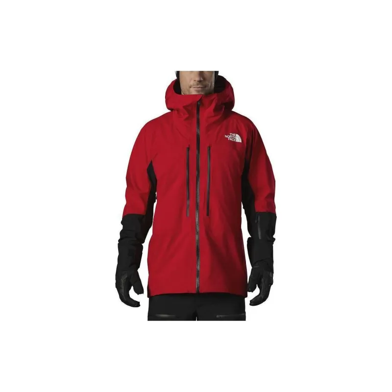 THE NORTH FACE Pinnacle Series Waterproof, Windproof, And Breathable Windbreaker Jacket Men's Burgundy-2