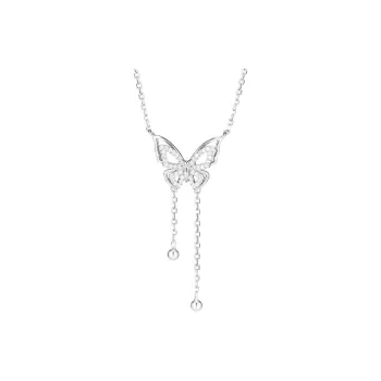 J&KINGLAY S925 Silver Necklaces Women's
